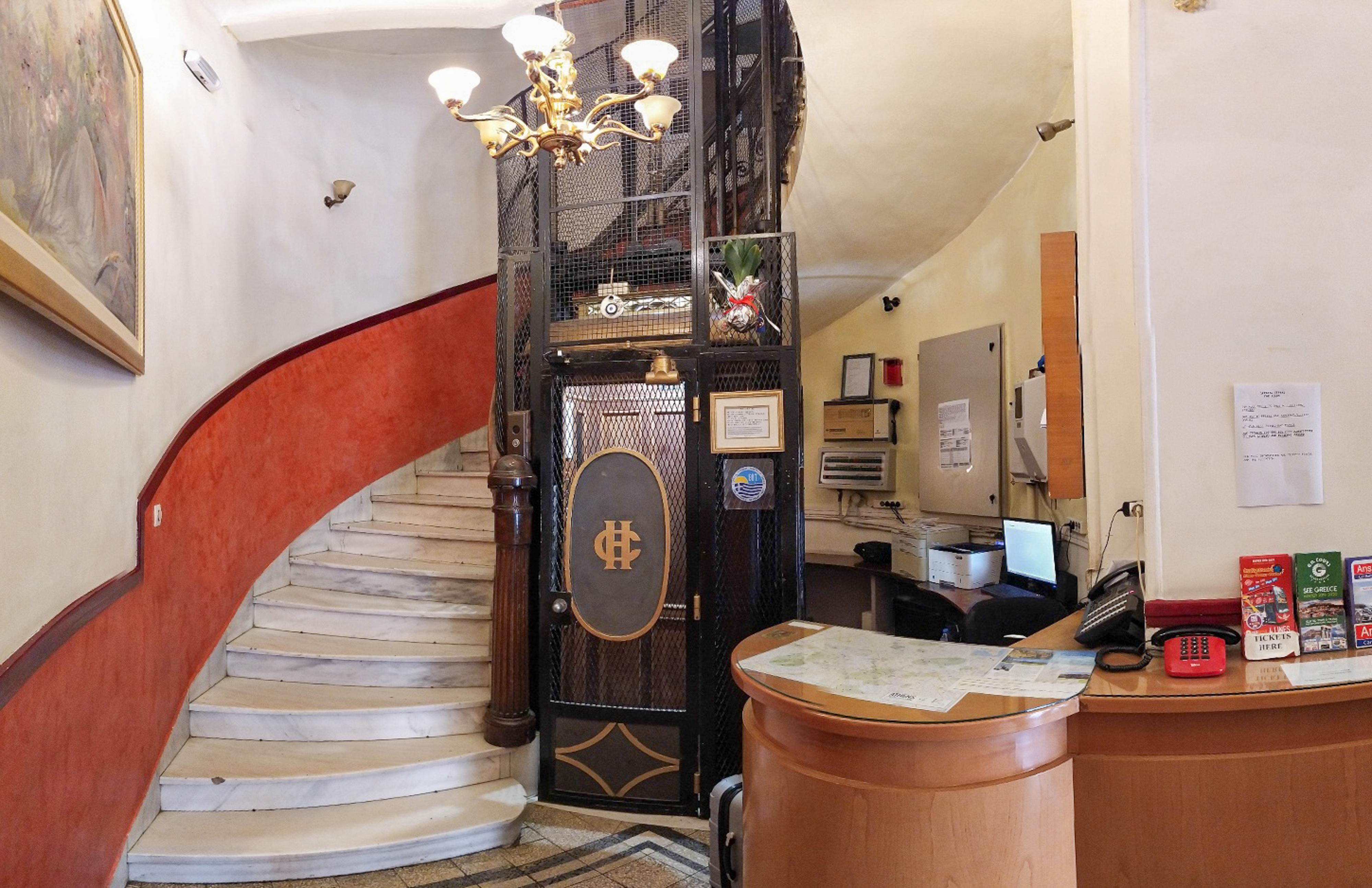 Cecil Hotel Atene Esterno foto