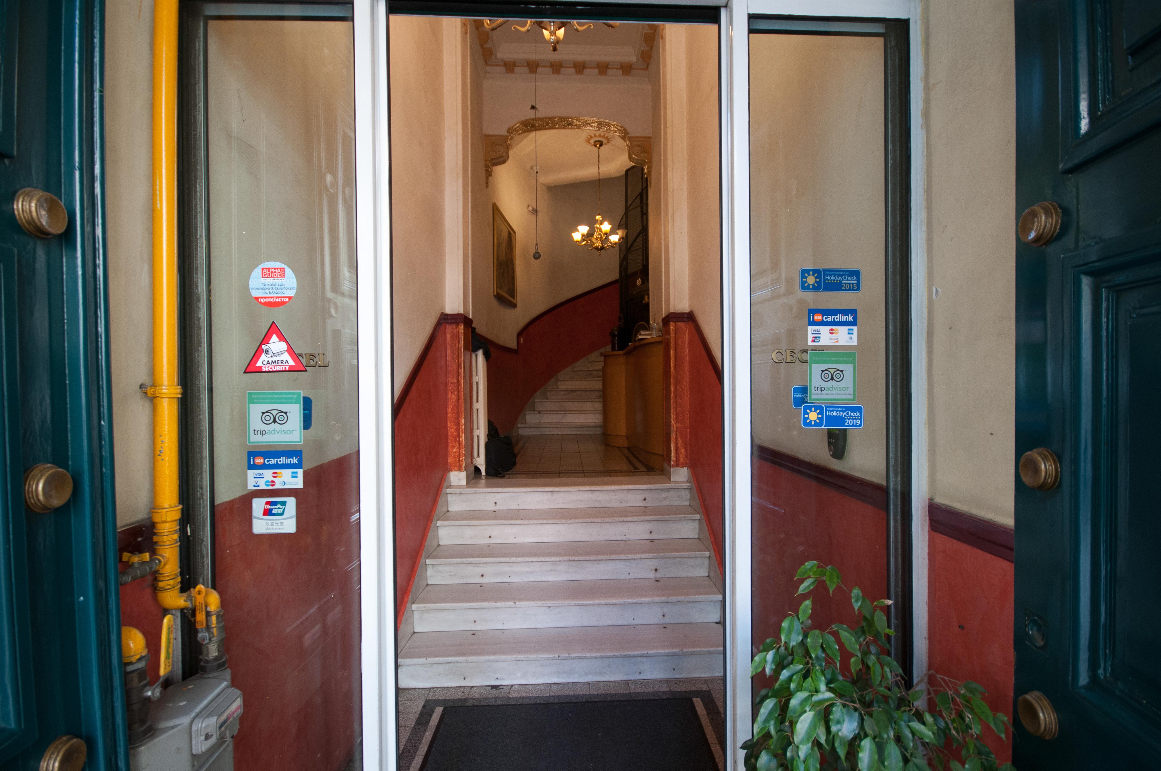 Cecil Hotel Atene Esterno foto
