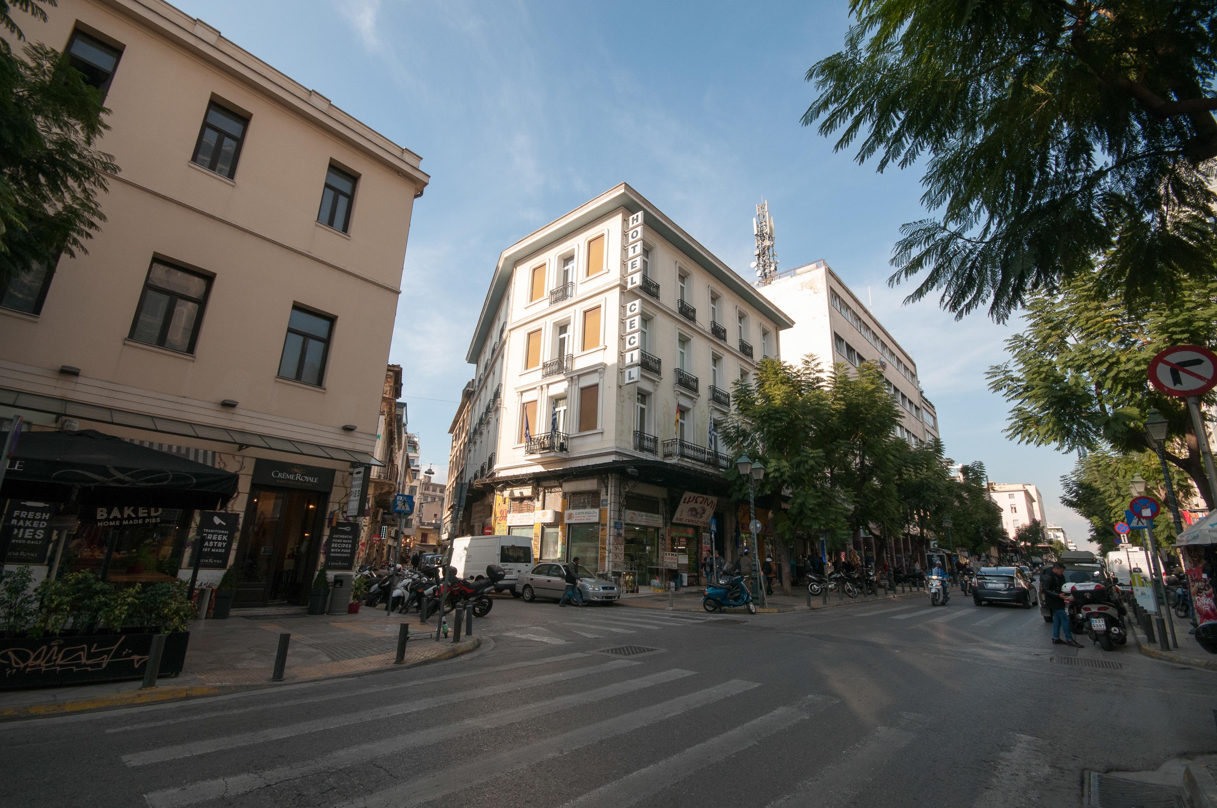 Cecil Hotel Atene Esterno foto